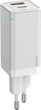 Мережевий зарядний пристрій Baseus GaN2 Lite Quick Charger C+U 65W EU White (CCGAN2L-B02) - изображение 2