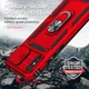 Протиударний броньований чохол із захистом камери для Xiaomi Redmi 9A Armor Case Keysion red - зображення 7