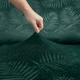 Чохол на крісло, диван, еластичний велюр, оксамит Domidekor Palm leaves, зелений 235-300 см (3855) - изображение 7