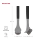 Щетка для мытья посуды KitchenAid Sinkware Серая 26 см (KEG882OHOBA) - изображение 12