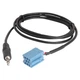 AUX адаптер серії Carav 18-007 для VW / AUDI / SEAT / SKODA (Blaupunkt, VDO, Becker) 8pin mini-ISO -> 3.5m - изображение 6