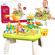 Zestaw interaktywny multi stolik edukacyjny Woopie Baby Montessori 8w1 (5904326949737) - obraz 1