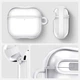 Чехол Spigen Ultra Hybrid для Apple AirPods 4/5 Jet White (ACS08643) - изображение 10