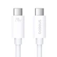Кабель THUNDERBOLT 3 USB 4.0 Type-C-Type-C Baseus Superior2 Full-Function (40Gbps, 240W, 8K@60HZ, 1.8m). White - зображення 2