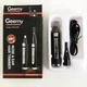 Триммер для носа и ушей + бритва для окантовки с гребнем 2 в 1 Geemy GM-3109 Black аккумуляторный 3 Вт зарядка от сети 220 В - изображение 9