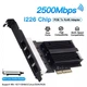 Сетевая карта RJ45 PCIe 2.5G Ethernet Intel I226-V 4 порта PCIe 2.1 - изображение 1
