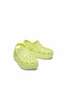 Женские кроксы Crocs Classic Crush Sulphur M7/W9(39) 24.9-25.6см Желтые - изображение 2