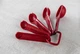 Набор мерных ложек KitchenAid Universal Красных 5 шт (KQG057OHERE) - изображение 8
