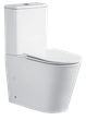 Унитаз-компакт Mixxus BEVEL-0407-T1 630х350х795mm, система смыва TORNADO 1.0 - изображение 2