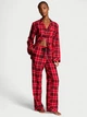 Женская пижама (штаны+Рубашка) Victoria's Secret Flannel Pajama XL Lovely Plaid - изображение 1