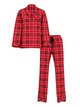 Женская пижама (штаны+Рубашка) Victoria's Secret Flannel Pajama XL Lovely Plaid - изображение 3