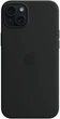 Чехол противоударный силиконовый OEM+ Premium Silicone Case with MagSafe для Apple iPhone 15 (6.1") Black - изображение 1