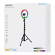 Кольцевая светодиодная LED лампа 12" 10W со штативом 1.6м для фото Proove Halo RGB - изображение 6