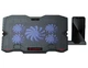 Охлаждающая подставка для ноутбука до 15,6 дюймов GamePro GPCP-627 2xUSB 5xfans - изображение 1