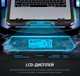 Охлаждающая подставка для ноутбука до 18 дюймов GamePro GPCP-890 RGB 2xUSB 6xfans - изображение 12