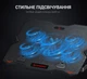 Охлаждающая подставка для ноутбука до 15,6 дюймов GamePro GPCP-627 2xUSB 5xfans - изображение 8