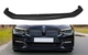 Передний лип-спойлер DPT V-2 (2017-2020, Черный Глянец) для BMW 5 серия G30/G31 - изображение 2