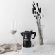 Гейзерная кофеварка Bialetti Brikka Exclusive на 2 чашки (100 мл) черная - изображение 2