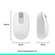 Мышка Logitech M196 Bluetooth Off-White (910-007460) - изображение 7