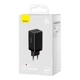 МЗП Baseus GaN5 Pro 65W (2 Type-C+USB) + Кабель Type-C to Type-C 100W (1m) black - изображение 2