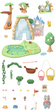 Zestaw Sylvanian Families Epoch Wyspa z wodospadem Secret Forest (5054131057612) - obraz 6