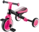Велосипед детский трехколесный Globber Learning Trike 2 в 1 Фуксия (735-110) - изображение 3