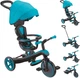 Велосипед детский трехколесный Globber Explorer Trike 4 в 1 Бирюзовый (634-105) - изображение 4
