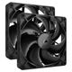 Вентилятор Corsair iCUE Link RX140 PWM Dual Pack (CO-9051012-WW) Чорний - изображение 1