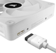 Вентилятор Corsair iCUE Link QX120 RGB PWM White (CO-9051005-WW) Білий - изображение 7