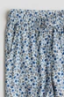 Брюки H&M 924086 122см белые синие цветы - изображение 2