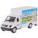 Металева машина фургон Delivery АвтоПром AP7425 W, 10 см, Білий (AP7425 White-RT) - зображення 1