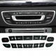 Виниловые наклейки на климат-контроль Renault Megane Master Scenic III - изображение 5