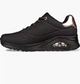 Кросівки Skechers Uno Shimmer Away Black 155196-BBK 42 - зображення 1
