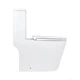 Унітаз моноблок Mixxus BEVEL-0406-T1 690х360х790mm, система змиву TORNADO 1.0 (MI6729) - изображение 3