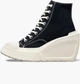 Кеди Converse Chuck 70 De Luxe Wedge Black A06478C 40 - зображення 1