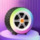 Беспроводная Bluetooth колонка WSJAR L-024 портативная с RGB подсветкой и слотом TF мини колонка колесо - изображение 9