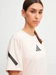 Футболка хлопковая женская Adidas W Z.N.E. Tee JF4781 XS Wonder Quartz (4067894839402) - изображение 8