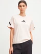 Футболка хлопковая женская Adidas W Z.N.E. Tee JF4781 XL Wonder Quartz (4067894842563) - изображение 6