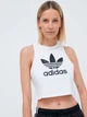 Майка женская Adidas Originals Trefoil Tank IP0679 S White (4066757263682) - изображение 6