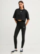 Футболка хлопковая короткая женская Adidas Originals Ess Crop Tee IW5706 M Black (4067894124492) - изображение 8