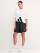 Футболка хлопковая оверсайз короткая женская Adidas W Bl Sj Bf T JG8737 L White/Black (4067902942452) - изображение 9