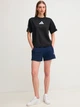 Футболка хлопковая женская Adidas W Z.N.E. Tee JJ4778 XL Black/White (4067887577113) - изображение 7