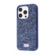 Чехол с блестками Wave Bling World Rock Diamond (TPU) для Apple iPhone 16 Blue Titanium - изображение 1