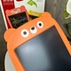 Детский планшет для рисования lcd Dnboer доска для художества детская с медведем 12 дюймов оранжевый (7014Р) - изображение 2