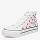 Подростковые высокие кеды для девочки Sprandi SS24-249DSTC 5905588642817 35 Белые (5905588642848) - изображение 2
