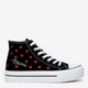 Подростковые высокие кеды для девочки Sprandi SS24-249DSTC 5905588642831 40 Черные (5905588642947) - изображение 1