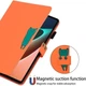 Чехол-книжка Animal Wallet для Lenovo Tab P11 Pro Frog - изображение 6