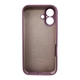 Чохол для смартфона Silicone Full Case AA Camera Protect for Apple iPhone 16 60,Taro Purple (FullAAi16-60) - изображение 3