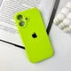 Чохол для смартфона Silicone Full Case AA Camera Protect for Apple iPhone 16 24,Shiny Green (FullAAi16-24) - изображение 6