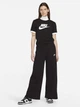 Футболка хлопковая женская Nike Sportswear Essentials Logo DX7906-010 XL Черная (0196154000451) - изображение 3